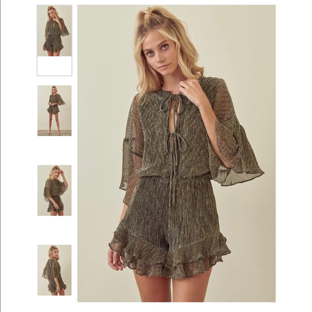 Golden Barbie Romper